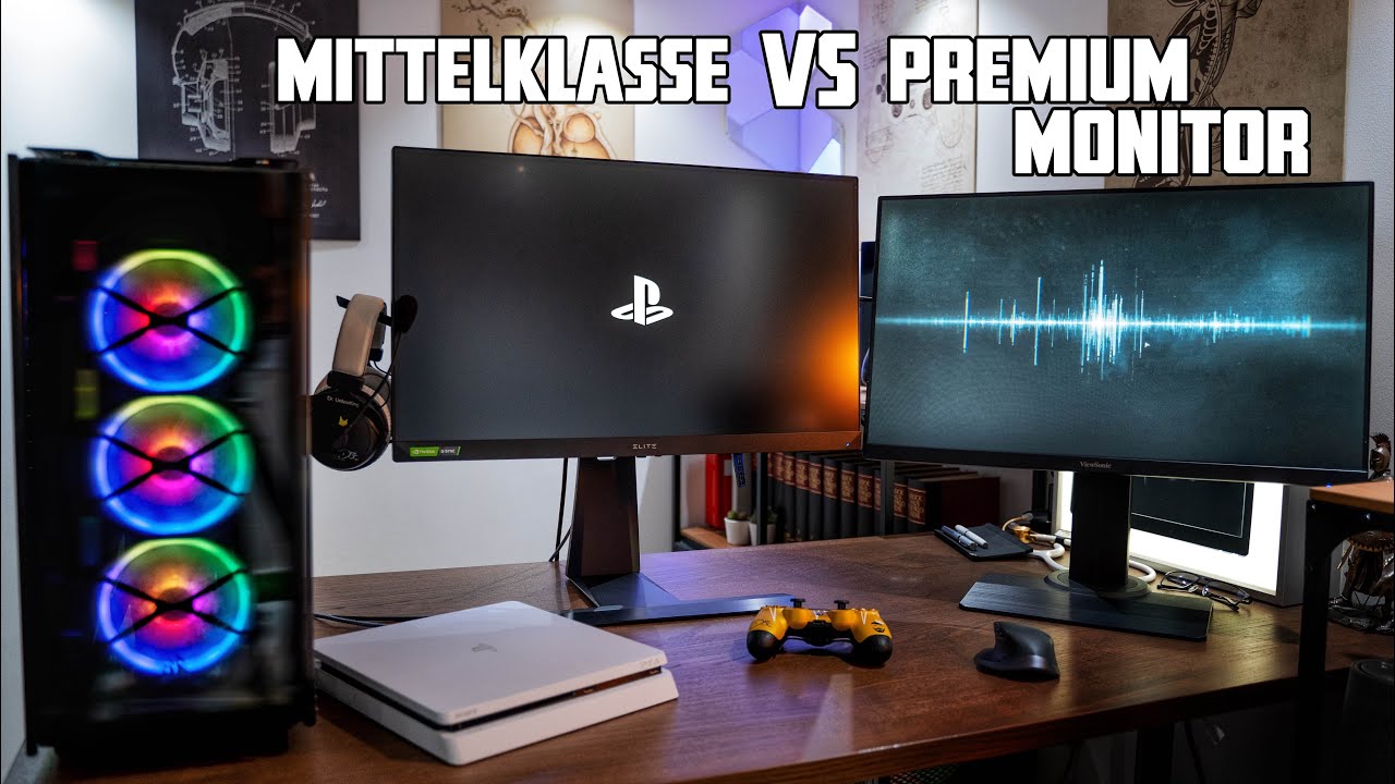 G&uuml;nstiger Monitor VS Teurer Monitor | Der Monitor Vergleich f&uuml;r Konsole und PC  | XG270QG vs XG2705