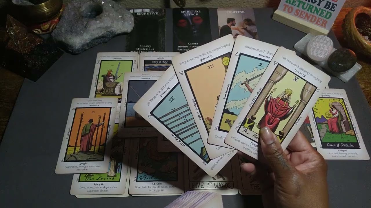 Taurus ♉ Your name is being brought up, they are fighting cause an ex is unhappy w/karmic #tarot 