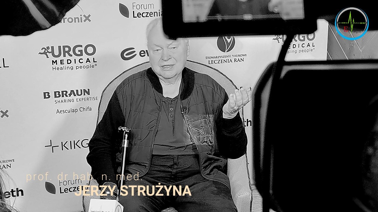 prof. dr hab. n. med. Jerzy Strużyna - wywiad zrealizowany podczas VIII Forum Leczenia Ran