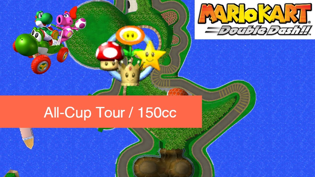 Mario Kart: Double Dash!! - All-Cup Tour / 150cc (Yoshi & Birdo) Gameplay - #03