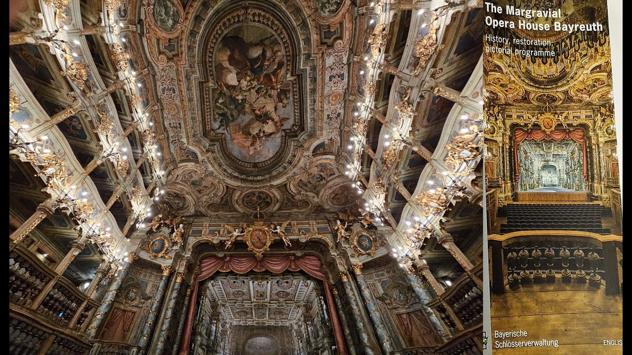 Bayreuth, Margravial  Opera House: UNESCO World Heritage in Bavaria, Germany