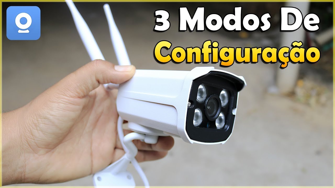 3 FORMAS DE CONFIGURAR SUA CÂMERA IP WIFI V380 ATUALIZADO 2019