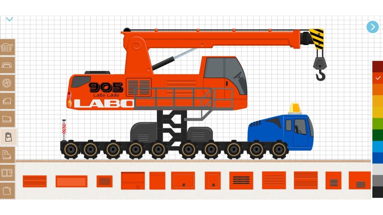 Labo Construction Truck | Gian Mobile Crane