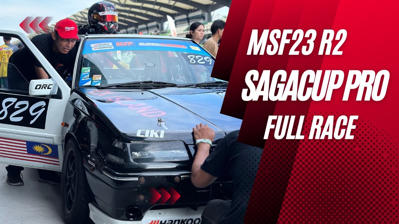 MSF23 Round 2 Sepang North Track Full Race onboard Faidzil Alang