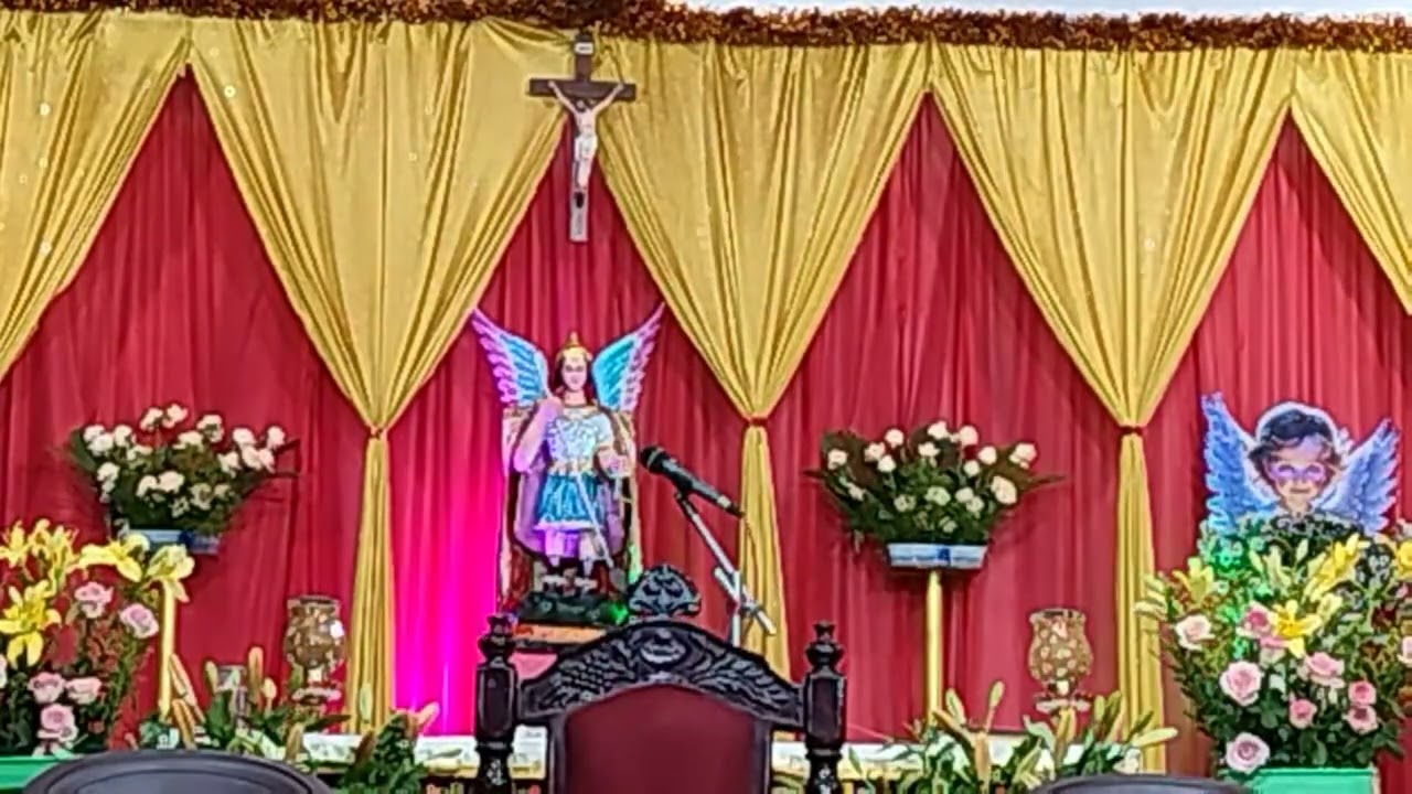 🔴 Live: 28.09.2025 புனித மிக்கேல் அதிதூதர் ஆலய 9ஆம் திருவிழா பெருவிழா சிறப்பு மாலை ஆராதனை✝️...