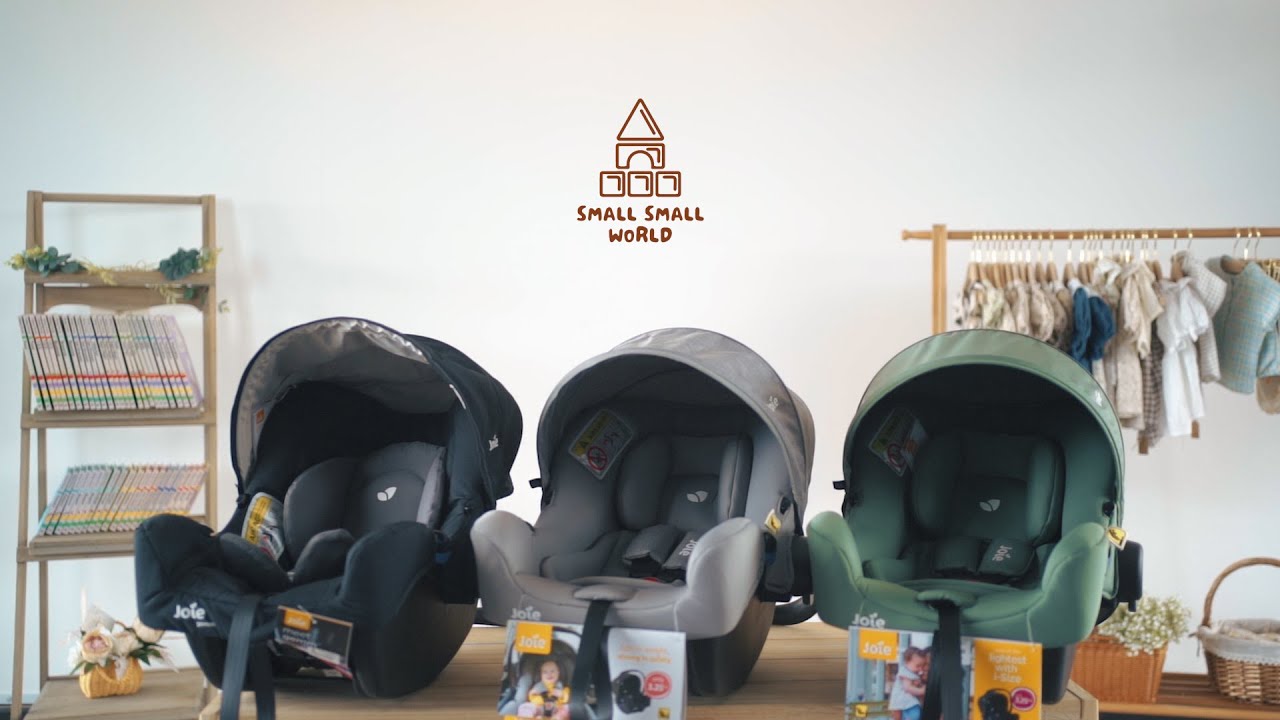 Unbox JOIE i-Snug Car Seat Carrier and JOIE i Gemm Car Seat Carrier