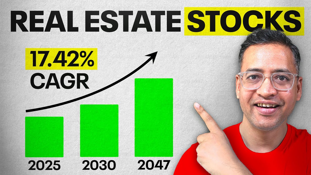 DONT MISS the $1 Trillion Real Estate Boom by 2030 | Top 8-10 Real Estate Stocks - Rahul Jain