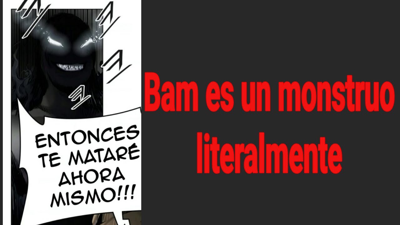 Bam ES LITERALMENTE un monstruo destructor de la torre
