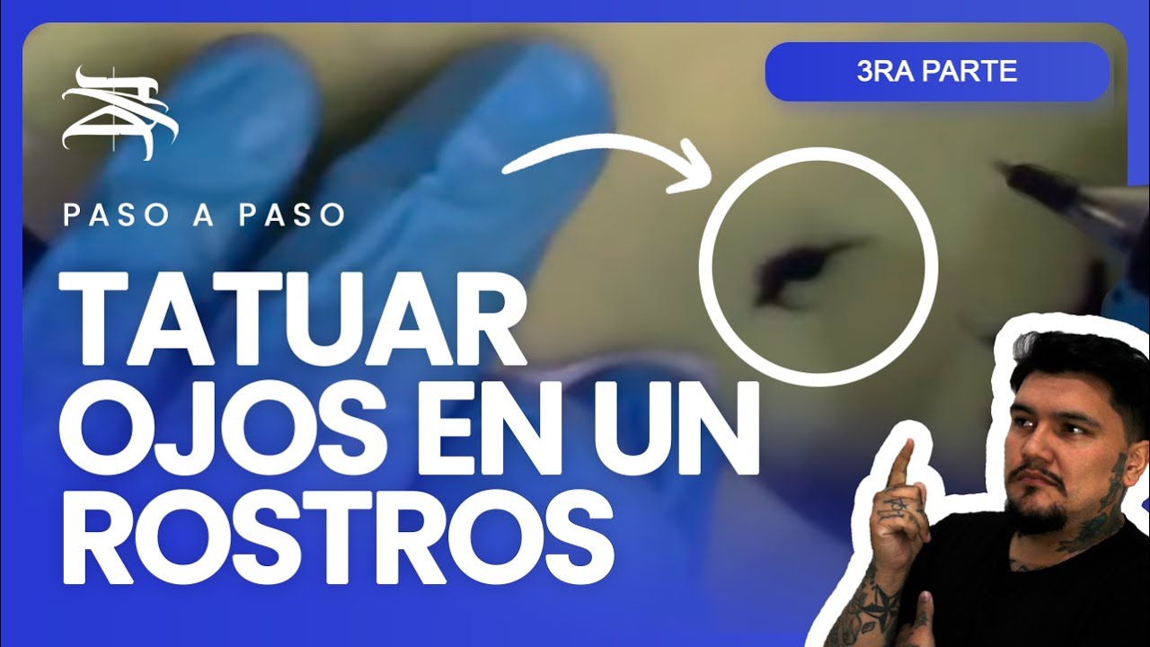 🔥 Como TATUAR un Rostro en REALISMO SOMBRA • 100% Recomendado • Curso de Tatuajes • pt 3