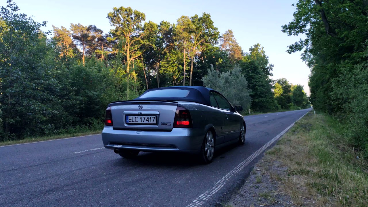 Opel Astra G Bertone Cabrio 2.2 DTI Diesel Straight Pipe