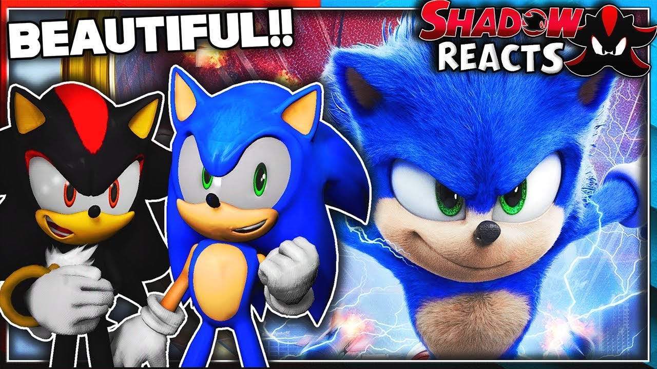 Sonic & Shadow Reacts To Sonic The Hedgehog (2020) - New Official Trailer - Paramount Pictures!