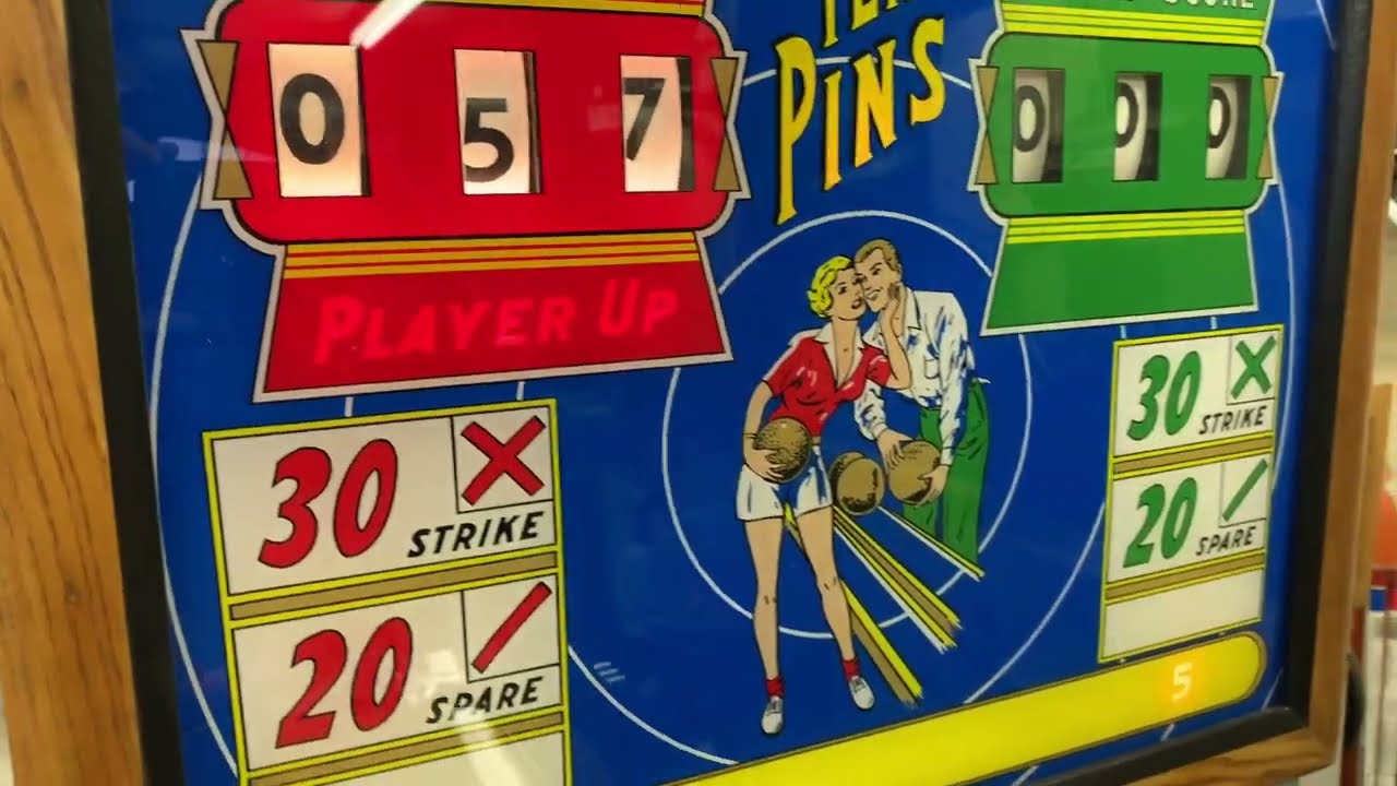 Ten Pins Arcade Game by Williams