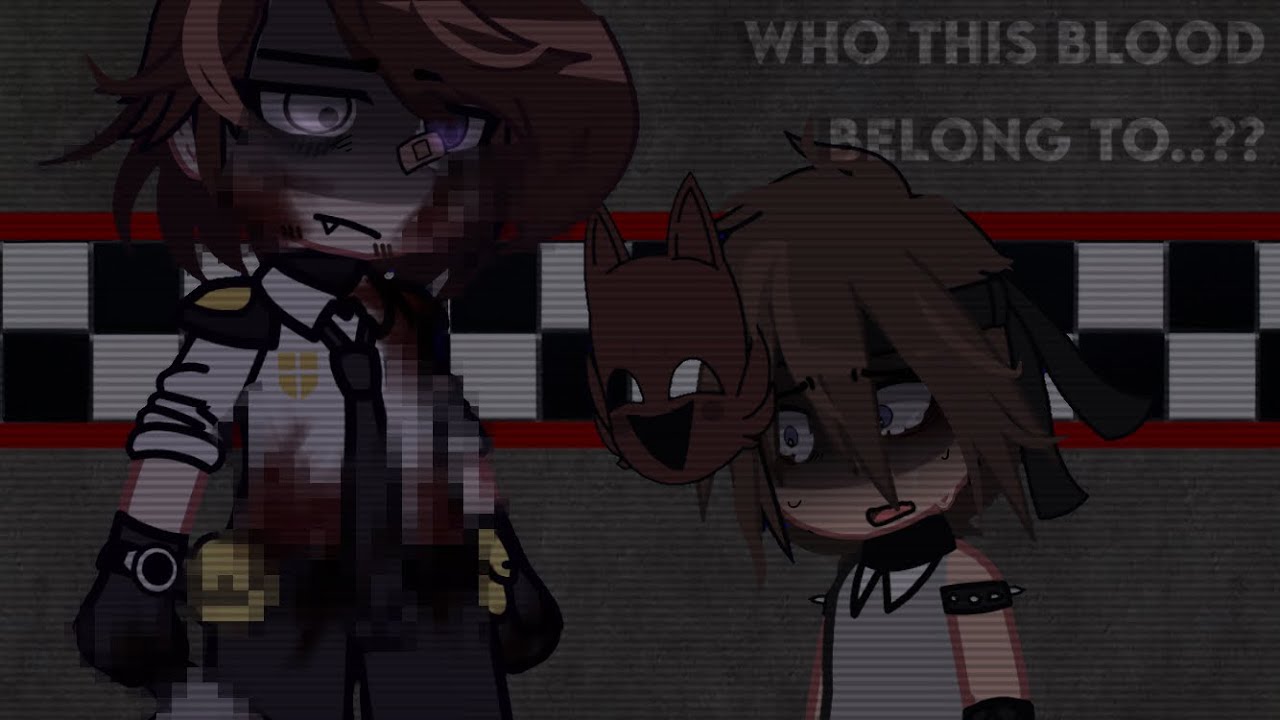 [FNAF] | ,,Who this blood belong to..” [Part 2] | Past. Michael x Ennard/Noah[?] | Blood warning‼️ |