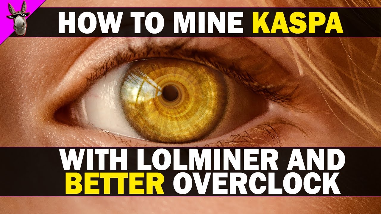 How to mine KASPA with BETTER overclock settings on LOLMINER