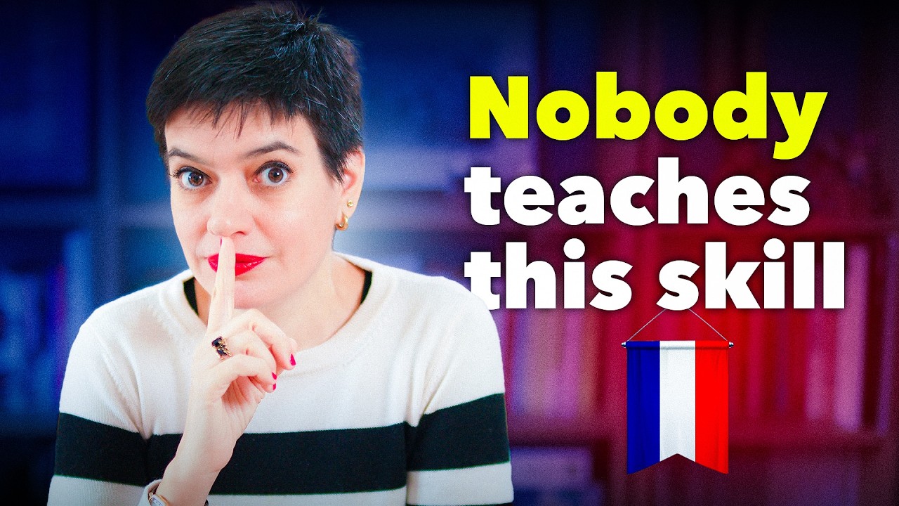 The Skill That Makes FRENCH Conversations 10x Less Stressful
