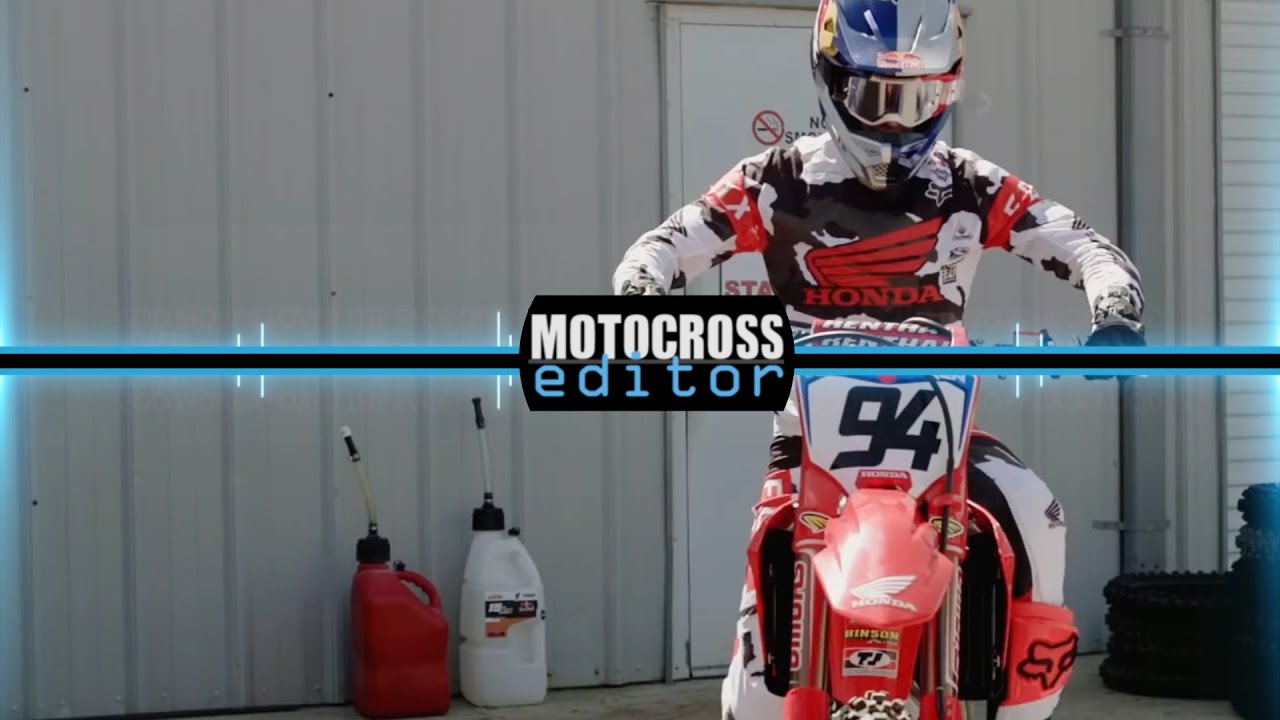 HRC Honda SX Testing Ken Roczen / Motocross Editor