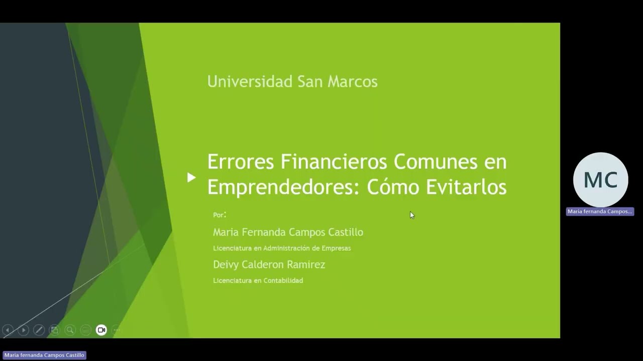 Errores financieros comunes en emprendedores