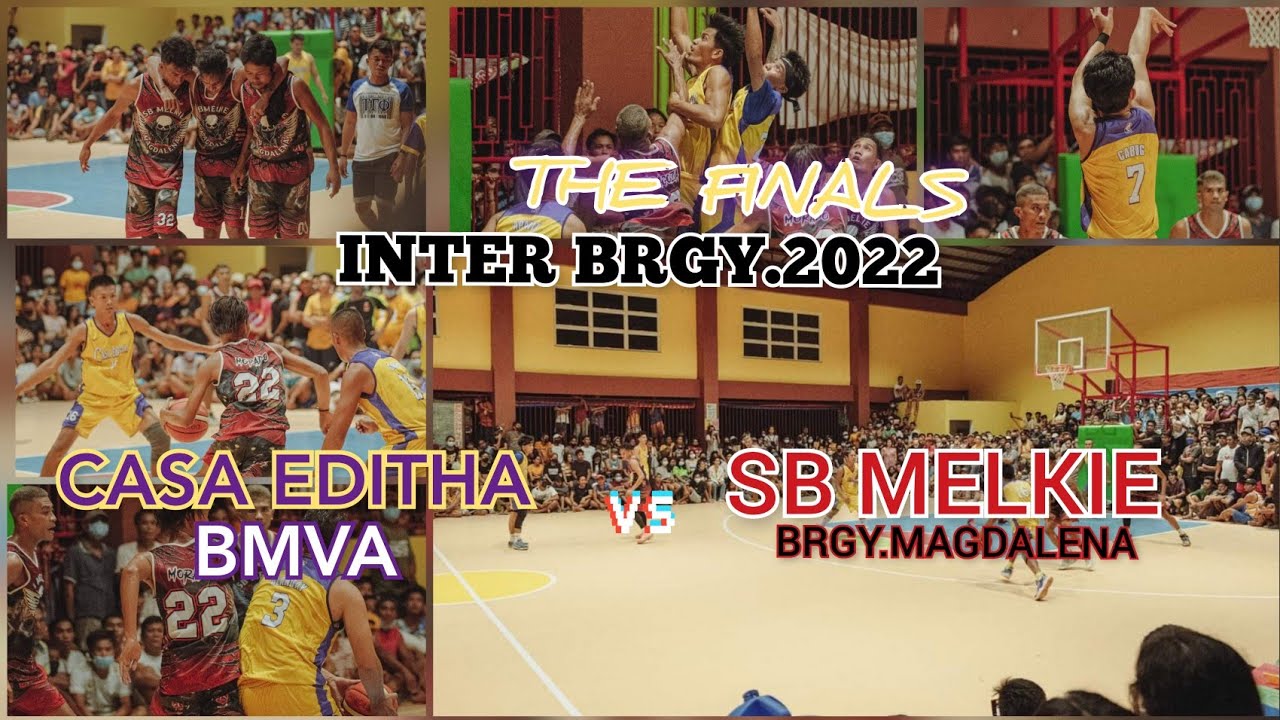 THE FINALS | SB MELKIE (BRGY.MAGDALENA) VS CASA EDITHA (BMVA) | DIKDIKAN ANG LABANAN..