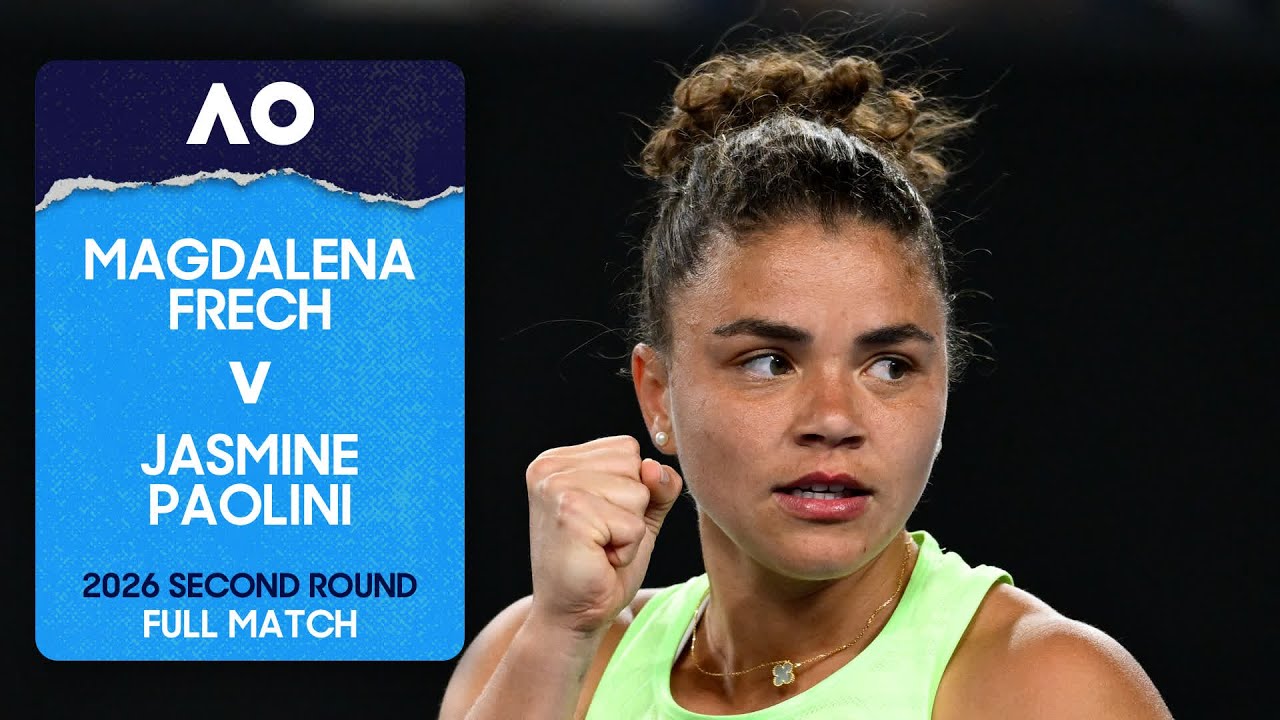 Magdalena Frech v Jasmine Paolini Full Match | Australian Open 2026 Second Round