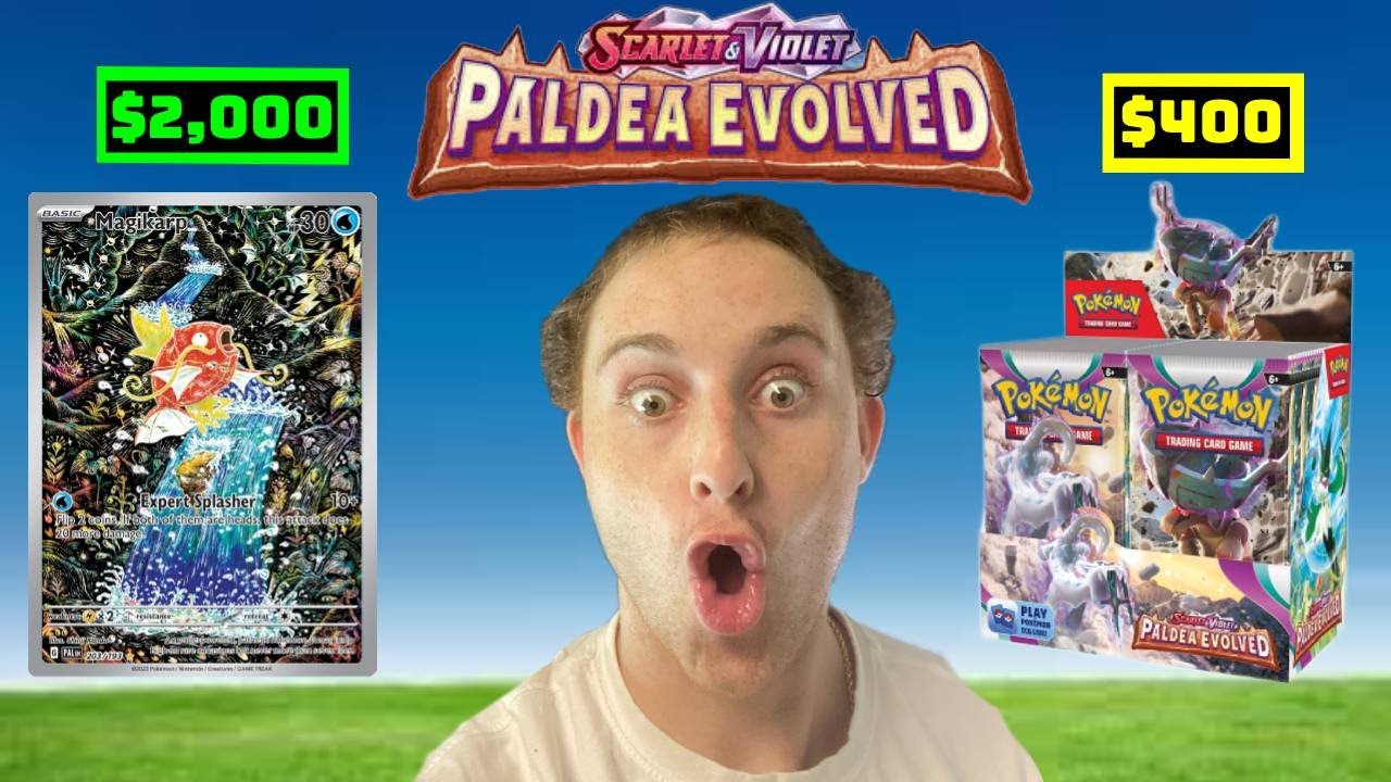 *2025* Paldea Evolved Pokémon Booster Box Opening! (INSANE PULLS)