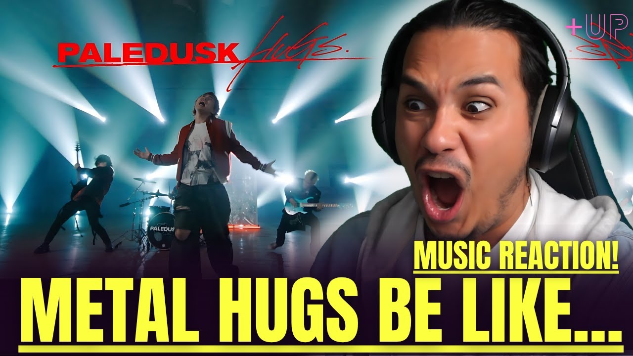A PERFECT METAL ANIME THEME! | HUGs by PALEDUSK Music Video Reaction!