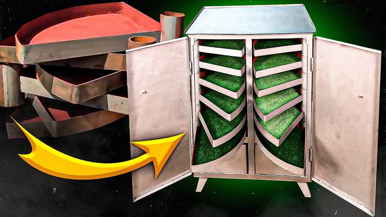 DIY МАГИЯ: Советский шкаф для инструментов ВОССТАНОВЛЕН!