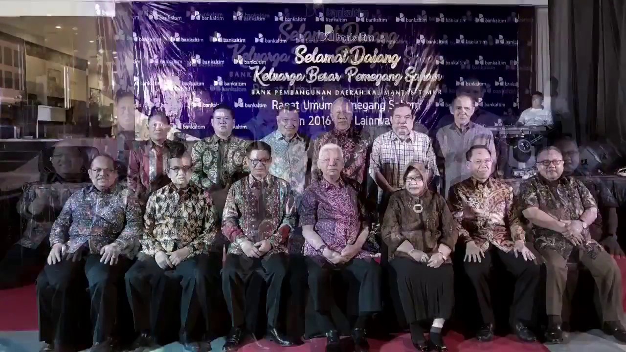 Welcome Dinner RUPS Bankaltim Tahun 2017