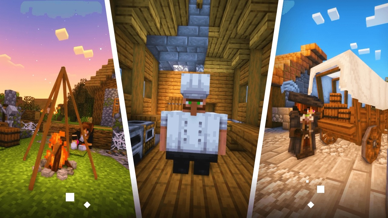 10 модов, которые превратят Minecraft в средневековую RPG