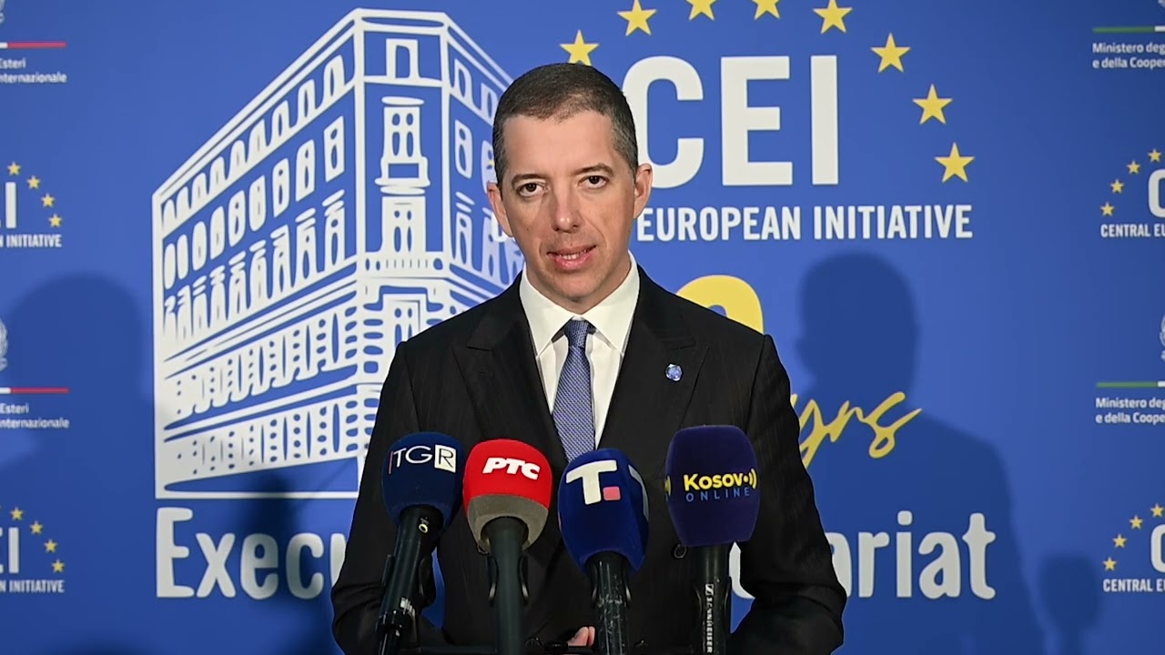 17.03.2026. Izjava ministra Đurića na otvaranju koncefencije CEI u Trstu