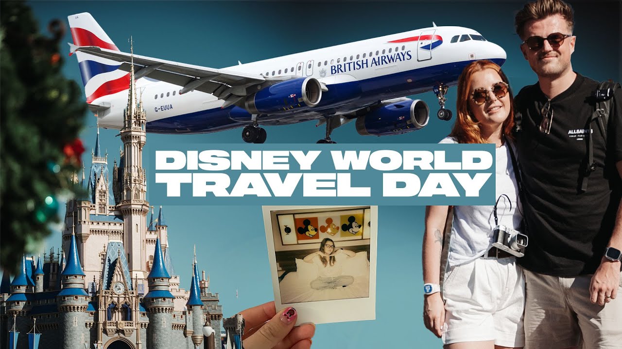 WALT DISNEY WORLD ✈️ DAY 1 | TRAVEL DAY, SOFITEL, BA BUSINESS CLASS, POP CENTURY ROOM TOUR & TARGET