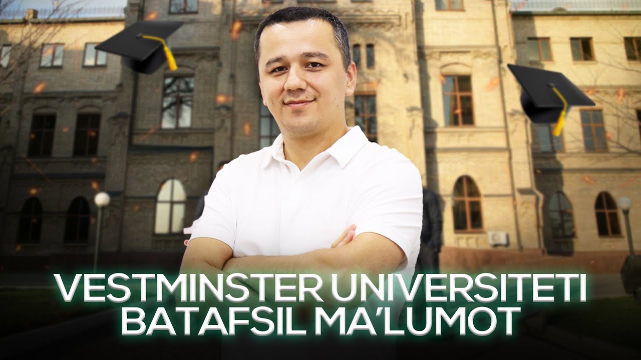 Vestmisnterda nima yonalishlar bor? Bakalavr | Magistr | PhD