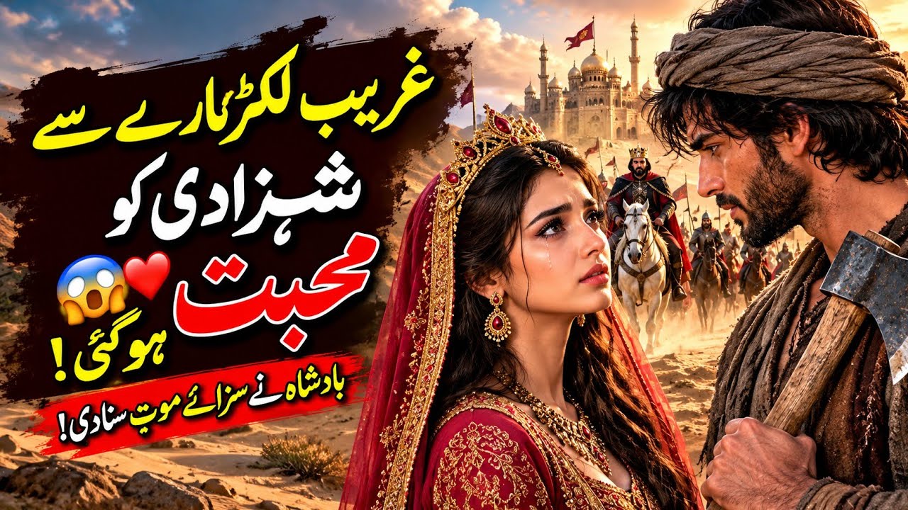 Ghareeb Lakrhaare Aur Shehzadi Ki Sachi Mohabbat | Zaid Aur Roheen Ka Qissa | Moral Story