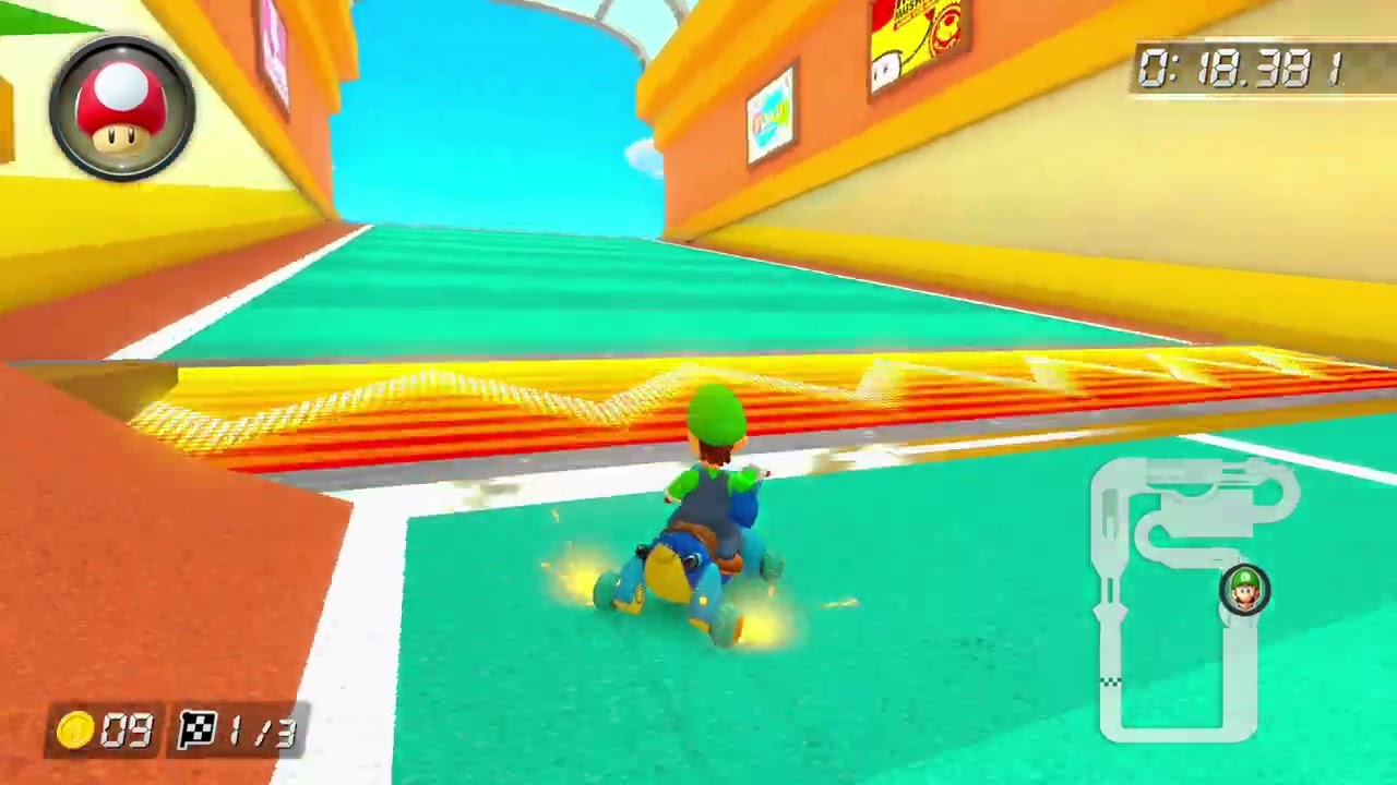 Wii Coconut Mall [200cc] - 1:14.030 - p&ntilde;ts Arm (Mario Kart 8 Deluxe World Record)