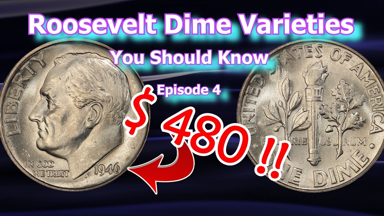 Roosevelt Dime Varieties You Should Know Ep. 5 - 1964, 1954, 1946