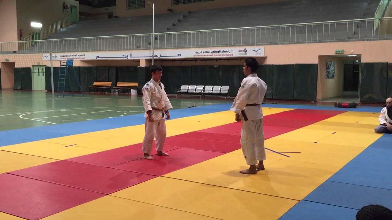 كاتا البني، جودو، للبطل بسام خالد 1437هـ المدينة المنورة، صالة الأبرار
