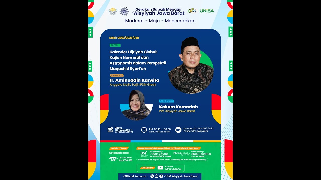 GSM | KHGT : Kajian Normatif dan Astronomis dalam Perspektif Maqashid Syari’ah