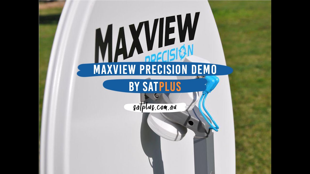 Demonstration of the Maxview Precision Mobile Portable Caravan Pay Tv, VAST Satellite System