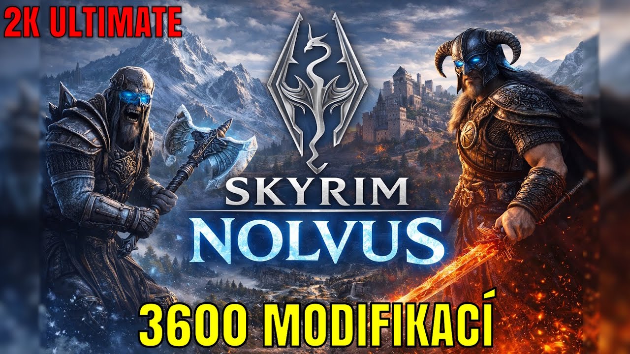 Všechno vysekám! | Skyrim -  NOLVUS v6 Modpack  | EP 11 |  4K Český Lets Play | RTX 5080 - Ultimate