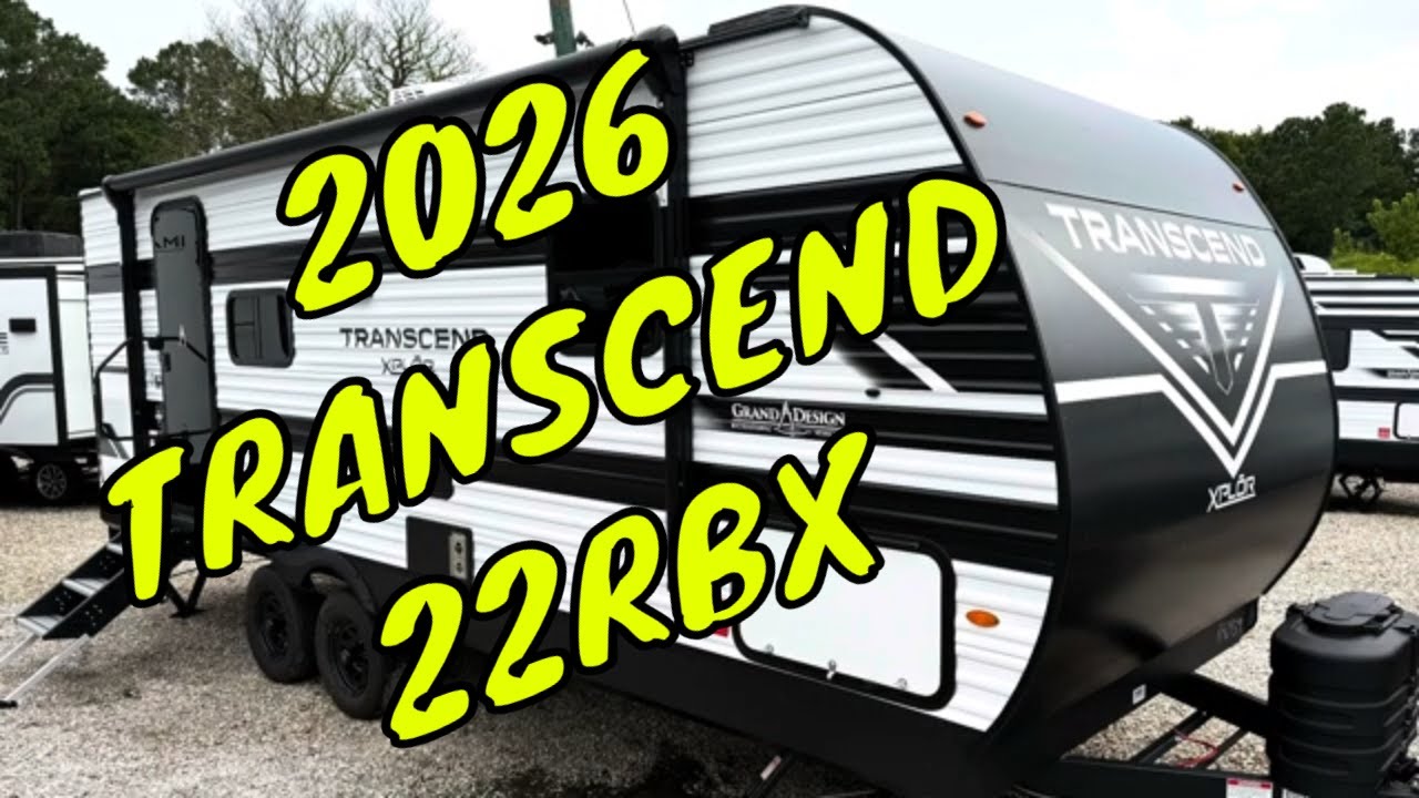 NEW 2026 GRAND DESIGN TRANSCEND XPLOR 22RBX TRAVEL TRAILER Dodd RV COUPLES CAMPER WALKTHROUGH