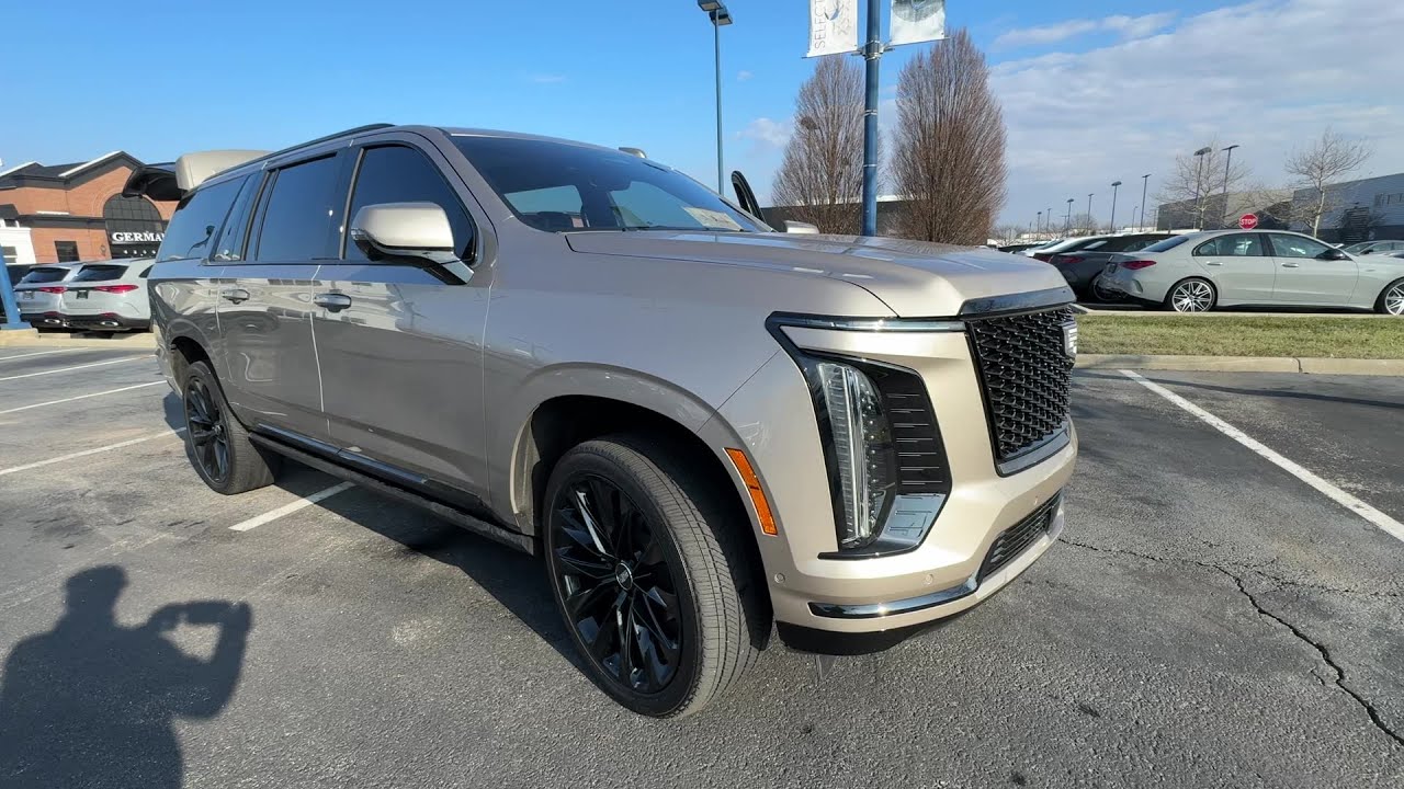 2025 Cadillac Escalade ESV 4WD Sport Platinum STK# CU20436 Columbus, Dublin, Worthington, Easton