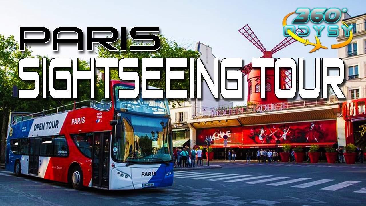 Paris sightseeing tour (360° VR)