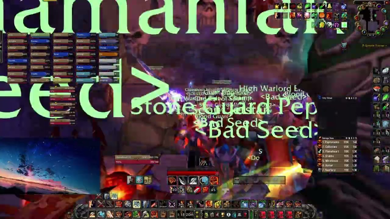 Naxxramas Bad Seed 18th January 2026