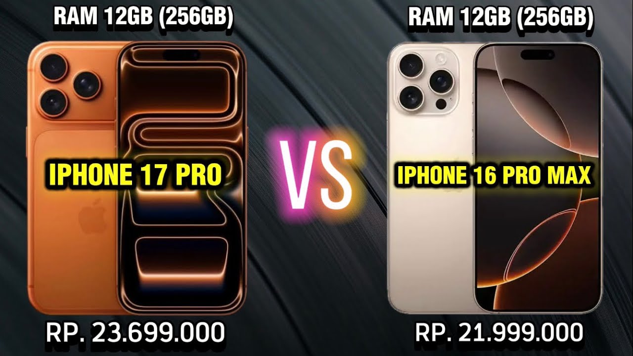 iPhone 17 Pro vs iPhone 16 Promax: Duel Raja Apple Terbaru 2025! 🔥