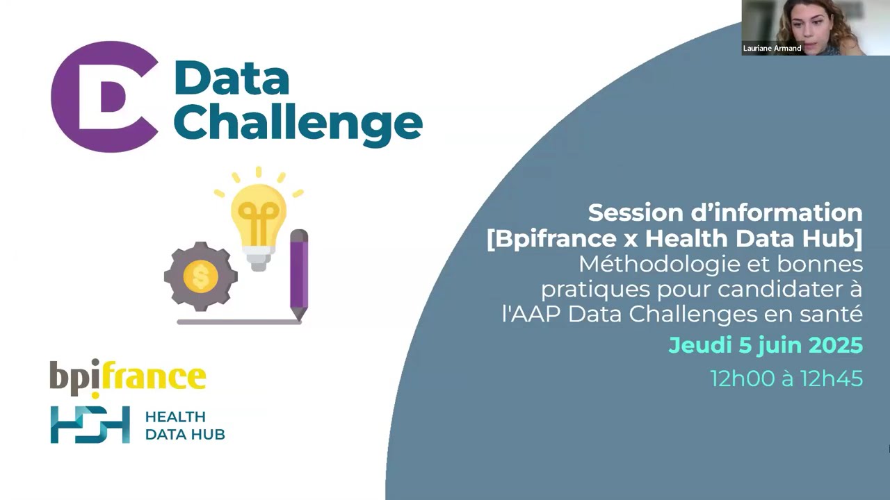 Bpifrance x HDH : Méthodologie et bonnes pratiques pour candidater à l'AAP Data Challenges en santé
