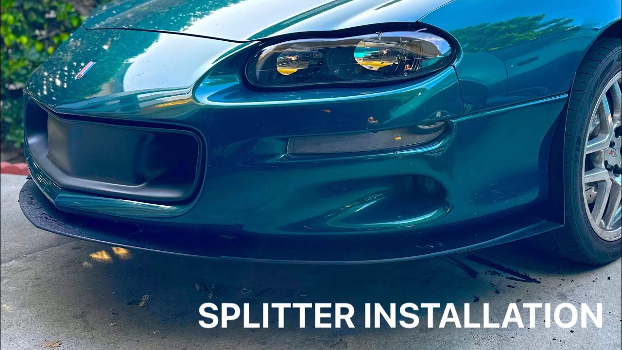 1993-2002 F-Body (Camaro and Firebird) Splitter Install IROC Motorsports