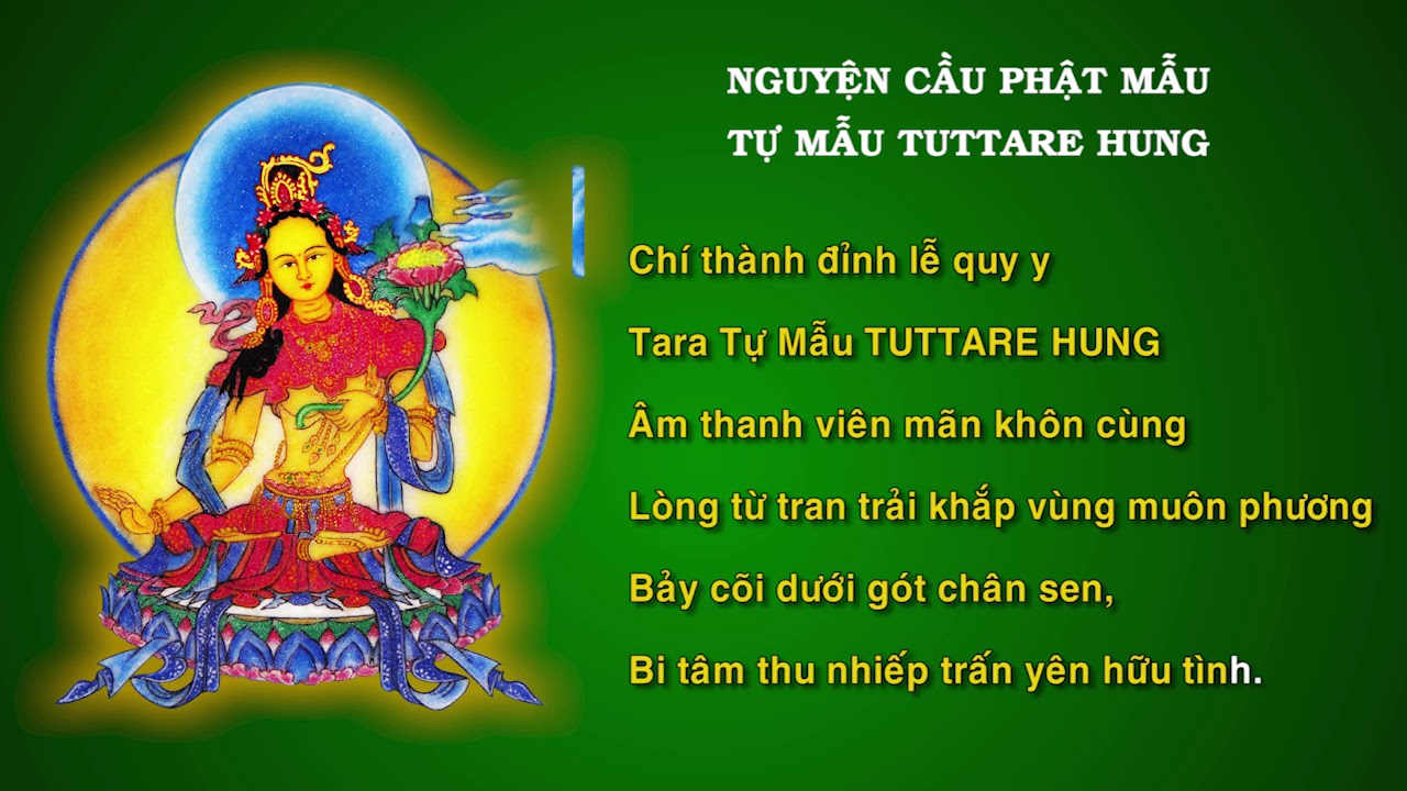 Nghi quỹ tu trì 21 Lục Độ Phật Mẫu Tara