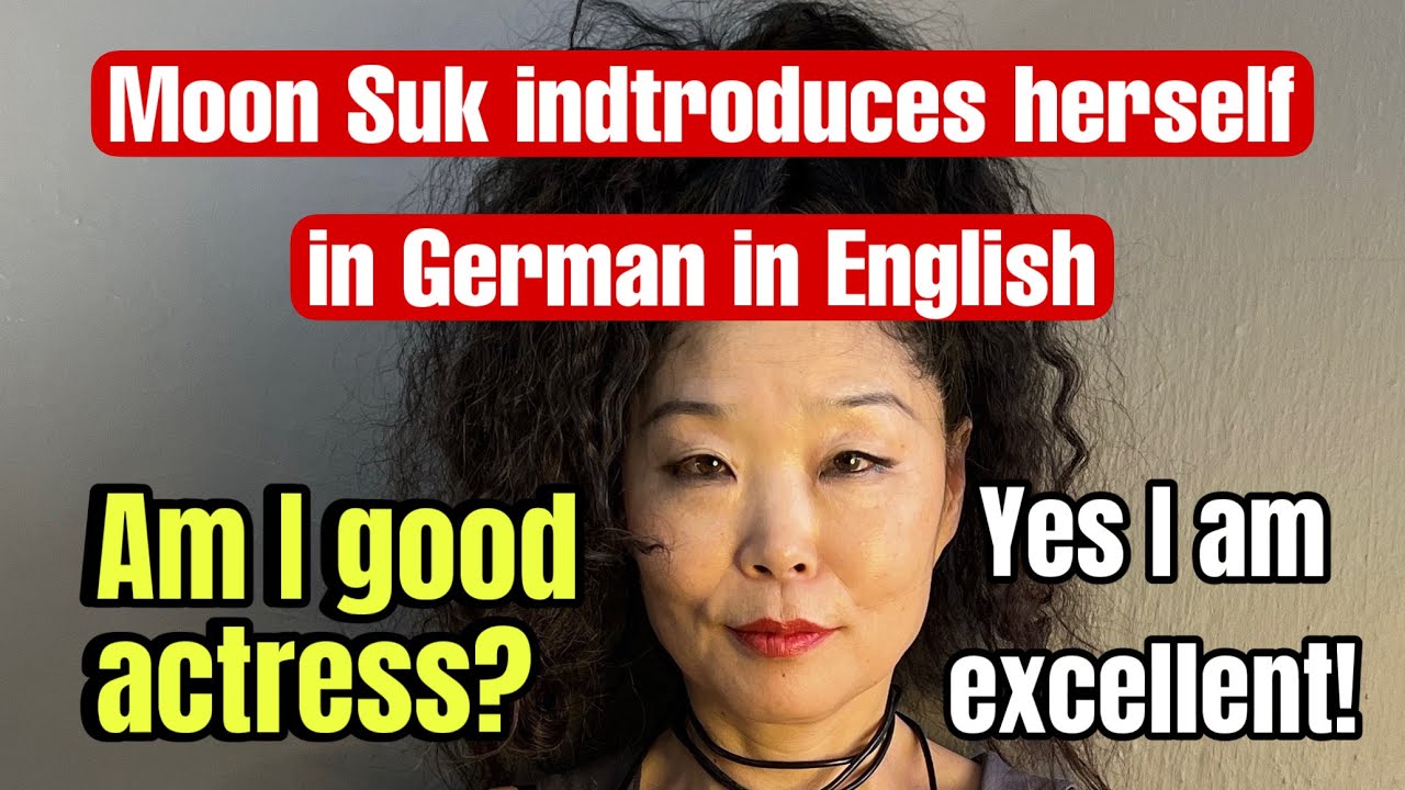 German-Korean artist, soprano, actress and model Moon Suk lives in Berlin & works internationally.