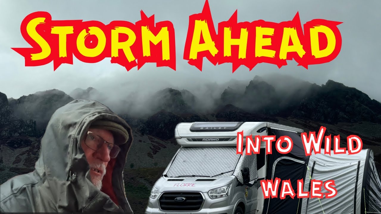 CAUGHT IN A STORM - Battling the WILD WEATHER in North Wales 