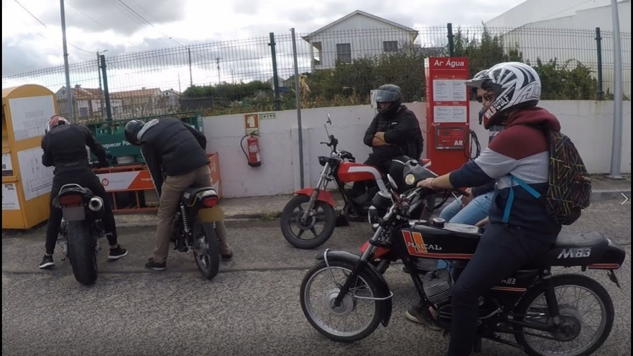 PASSEIO DE MOTORIZADAS │ SACHS   CASAL  YAMAHA   MACAL   HONDA │ (pt.1)