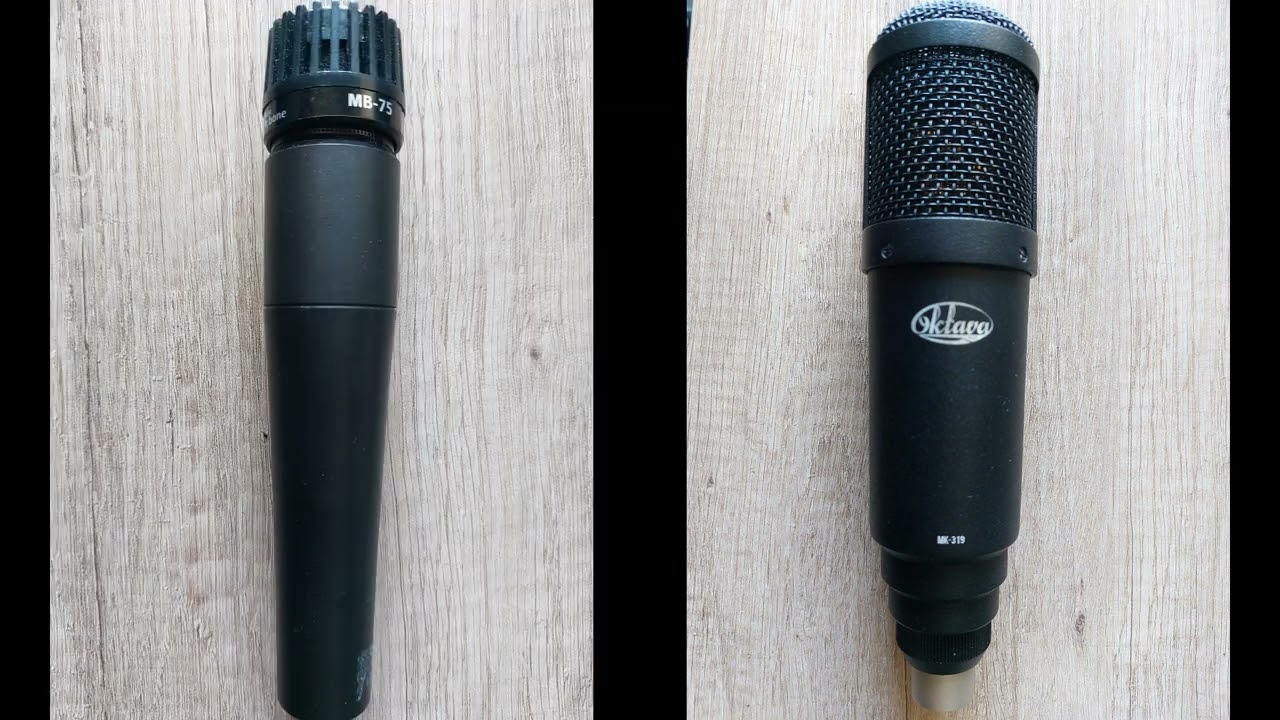 Por&oacute;wnanie mikrofon&oacute;w w miksie [Oktava MK-319, Rode NT2-A, Shure SM58, Tbone MB-75, a-t MB4k]